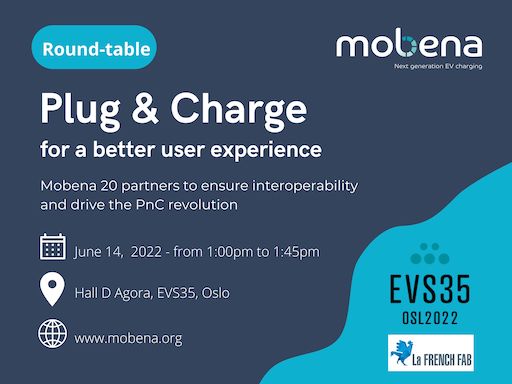Round table at EVS35: Mobena on the front line for interoperable Plug&Charge