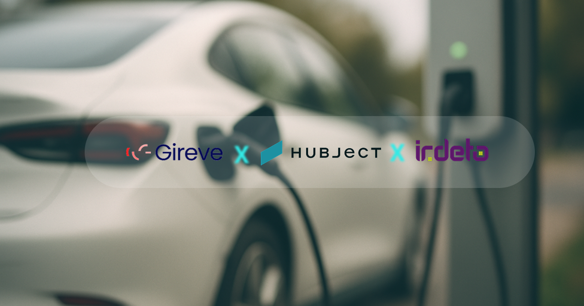 electric car charging with a blurry filter covering it