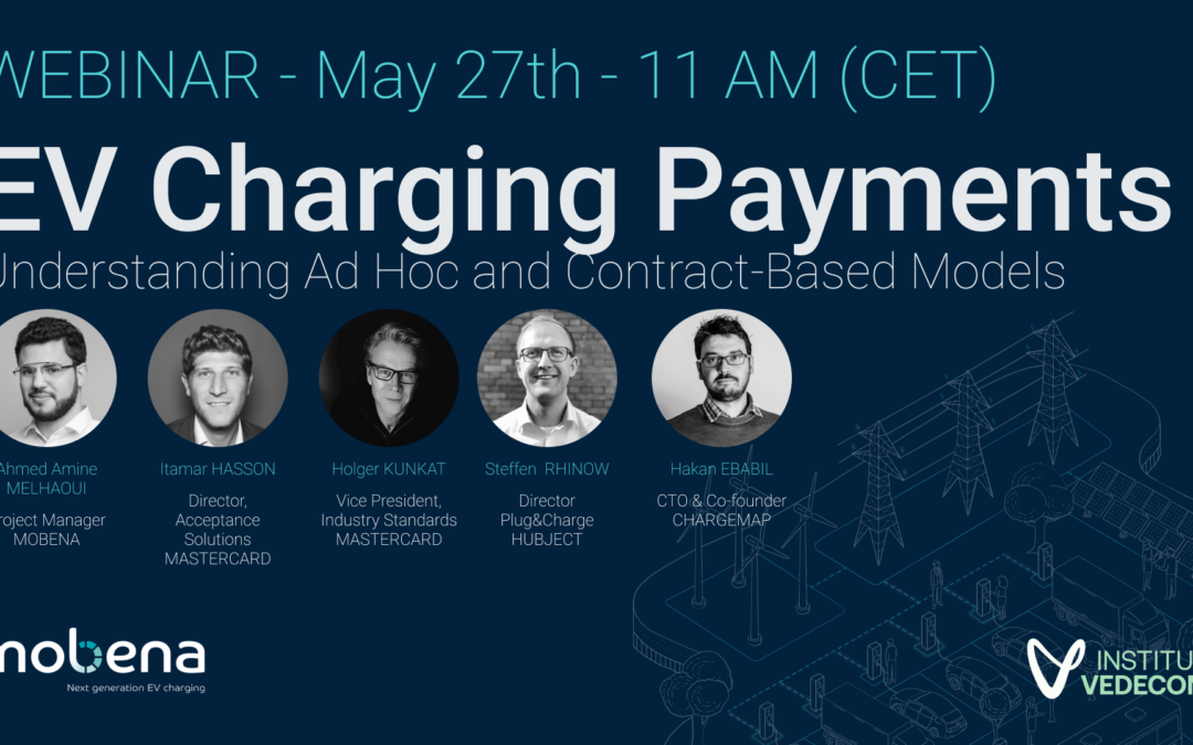EV Charging Payments: MOBENA-X webinar explores ad hoc, open-loop and contract-based models